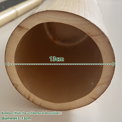 18mm إلى 160mm القطر موسو الخيزران القطب البناء حديقة الزراعة حقل قصب الخيزران