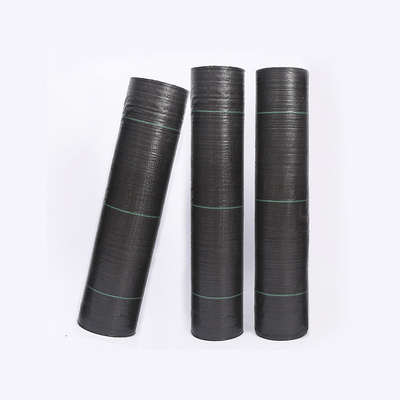 حواجز الأعشاب الخشبية المنسوجة HDPE Block Weed Barrier Mulch Film Cover الأرض السجاد حديقة حديقة المناظر الطبيعية مكافحة الأعشاب